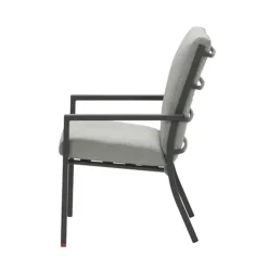 Garden Impressions Senja lounge dining tuinstoel - donker grijs