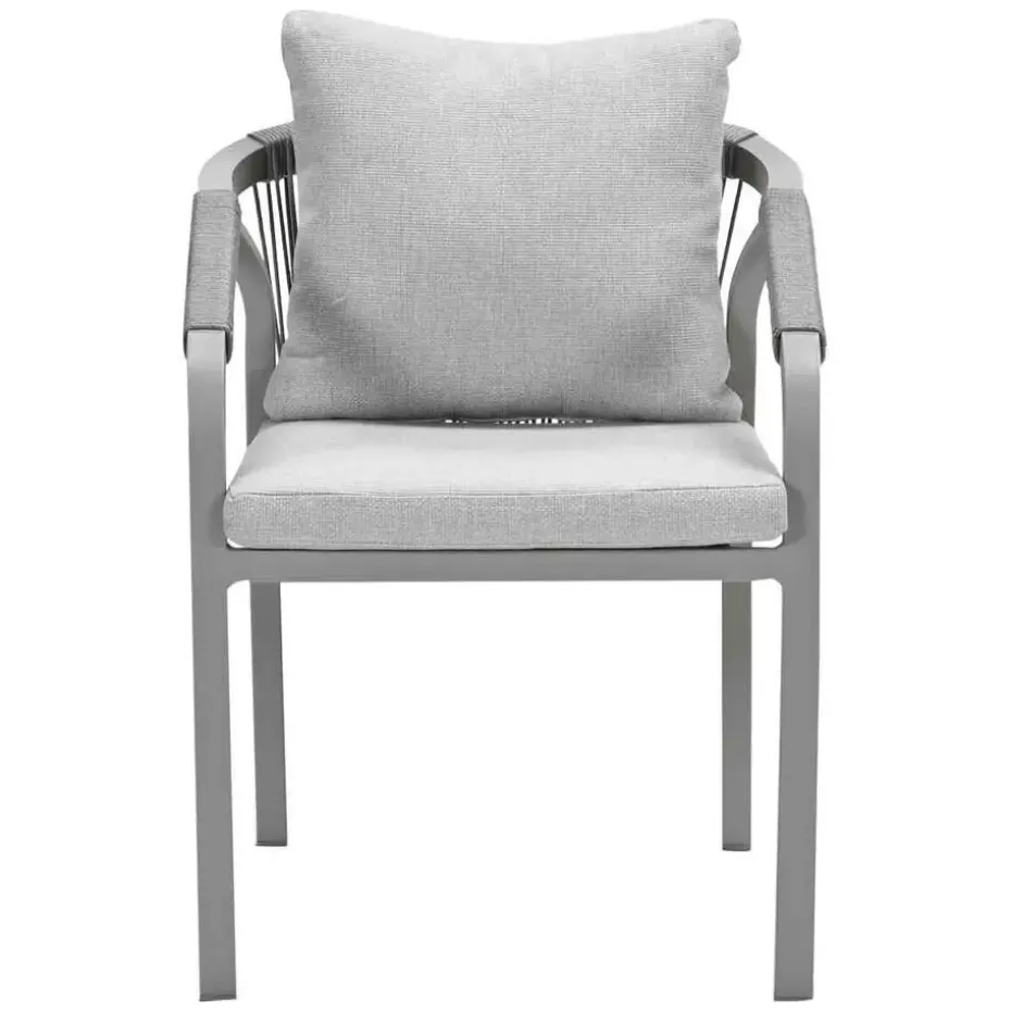 Garden Impressions Tarera tuinset 6-delig sand - tuintafel Ø148x75 cm