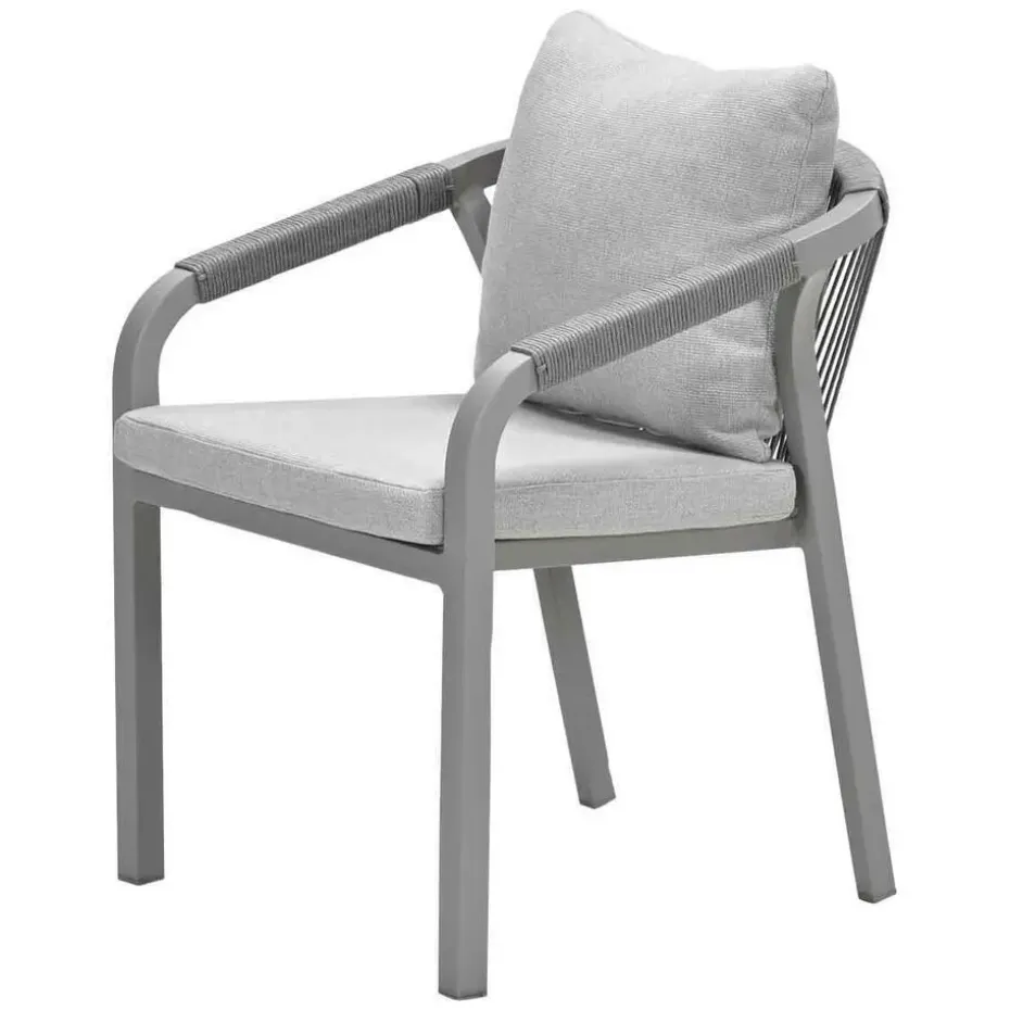 Garden Impressions Tarera tuinset 6-delig sand - tuintafel Ø148x75 cm