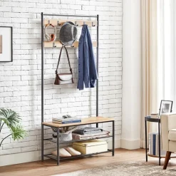 Garderoberek - 175 cm - 85 cm - lichte Eik Kleur