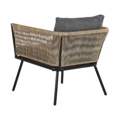 GARGANO - Bistroset voor 2 - Natuurlijk - PE rotan