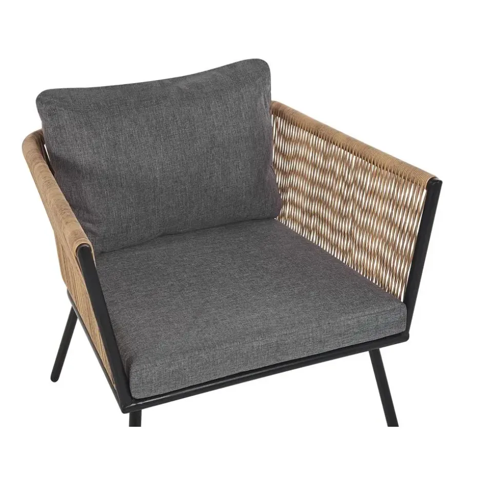 GARGANO - Bistroset voor 2 - Natuurlijk - PE rotan