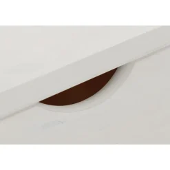 Gava - Klein bureau met 2 wit grenen deuren