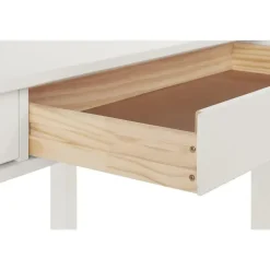 Gava - Klein bureau met 2 wit grenen deuren