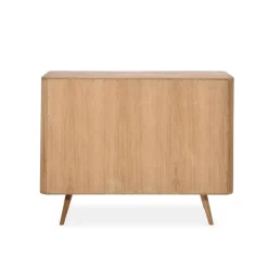 Gazzda Ena Drawer Eikenhouten Ladekast - Naturel / Wit