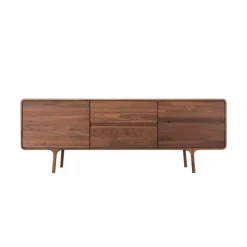 Gazzda Fawn Sideboard Houten Dressoir Walnut - 180 x 45 cm