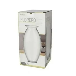 Gerimport Bloemenvaas - helder glas - D17 x 37 cm