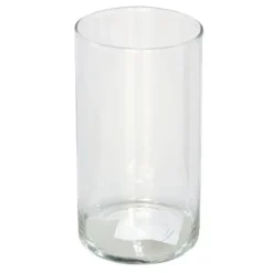 Gerimport Bloemenvaas cilinder - helder glas - D10 x H20 cm
