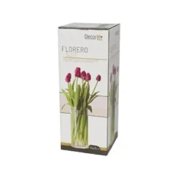 Gerimport Bloemenvaas cilinder - helder glas - D10 x H20 cm