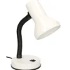 Gerimport Bureaulamp - wit - 13 x 30 cm - buigbaar