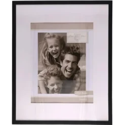 Gerimport Fotolijstje Paris - 40 x 50 cm - zwart - passe partout