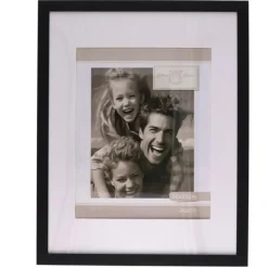 Gerimport Fotolijstje Paris - 28 x 35 cm - zwart - passe partout