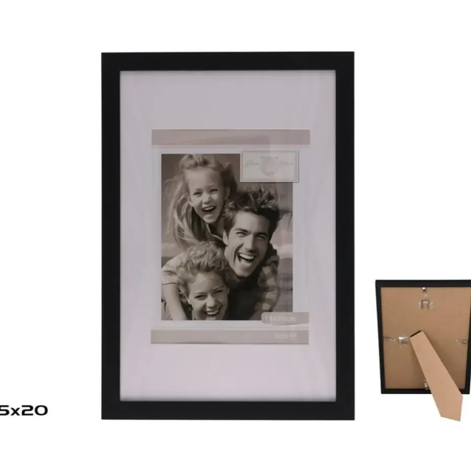 Gerimport Fotolijstje Paris - 20 x 30 cm - zwart - passe partout