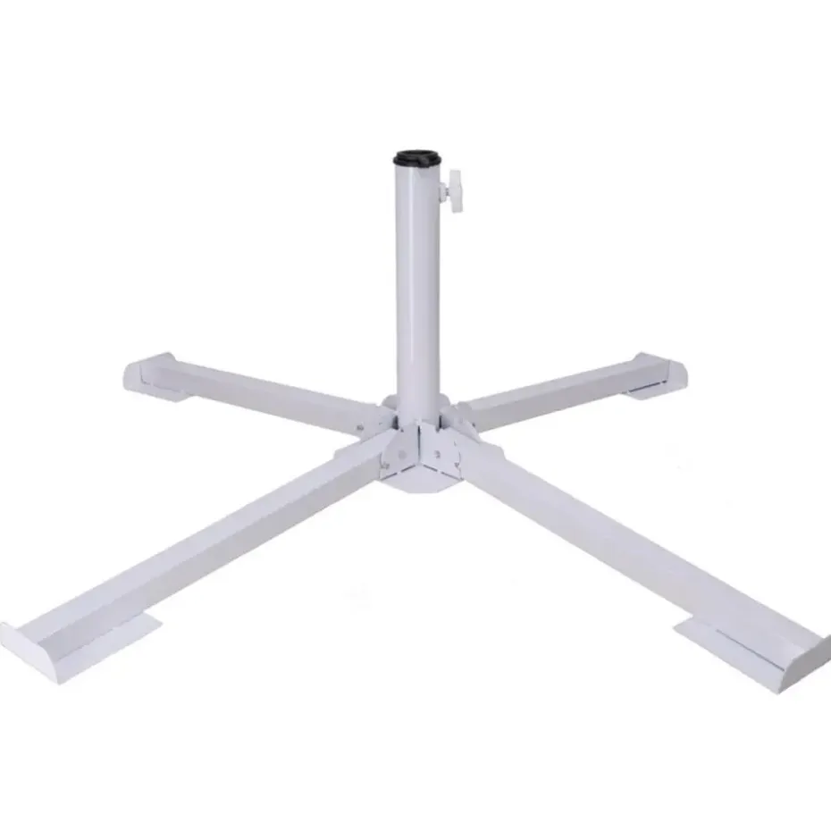 Gerimport parasolvoet/kruisvoet - inklapbaar - voor 40 cm stenen