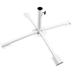 Gerimport parasolvoet/kruisvoet - metaal - 84 x 33 cm - 25/38 mm