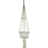 Gerimport plantenpot - macrame touw - Ibiza stijl - plantenhanger