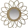 Gerimport Rotan spiegel natuurlijk - sun - 35x4 cm - boho spiegel
