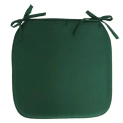 Gerimport Stoelkussen Anna - buiten - donkergroen - 39x3cm
