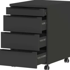 Germania Ladekast met wielen Hermoso - 42 x 60 x 63 cm - Antraciet