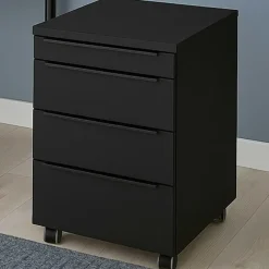 Germania Ladekast met witte wielen Hermoso - 42 x 60 x 63 cm - Antraciet