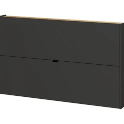 Germania Schoenenkast Elton - 140 x 19 x 85 cm - Grafietgrijs design