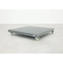 GI Hawaii zweefparasol Deluxe 300 x 300 cm. - Zand - met voet en hoes