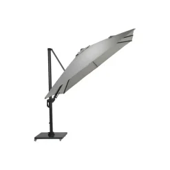 GI Hawaii zweefparasol Deluxe 300 x 300 cm. - Zand - met voet en hoes