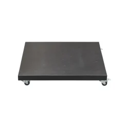 GI Hawaii zweefparasol Deluxe 300 x 300 cm. - Zand - met voet en hoes