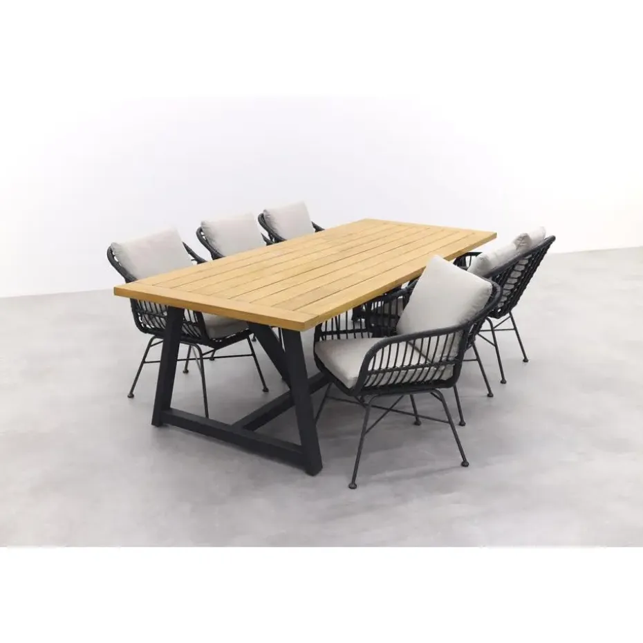 GI Margriet black /Noah tuinset -7-delig