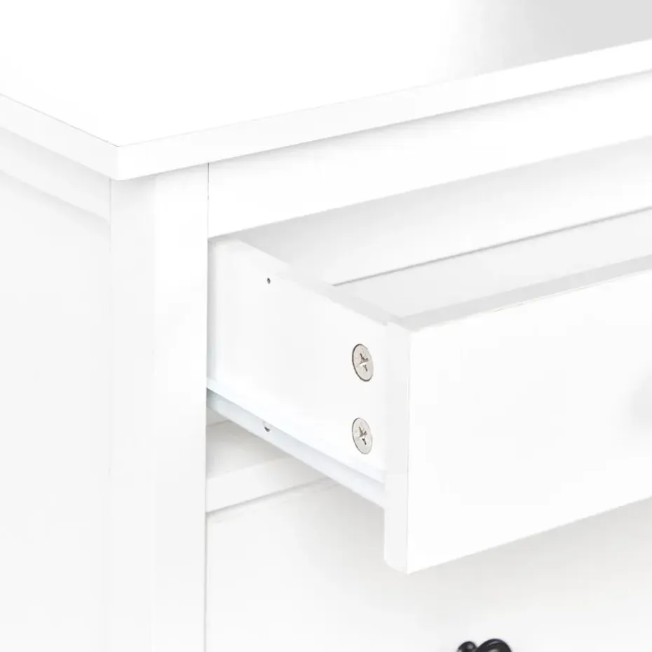 GIBSON - Schoenenkast 2 vakken - Wit - MDF