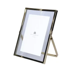Giftdecor Fotolijstje - 10 x 15 cm - goud - metaal - modern