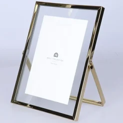 Giftdecor Fotolijstje - 10 x 15 cm - goud - metaal - modern