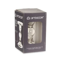 Giftdecor Kaarsen kandelaar - glas - voor stompkaarsen - H14 cm