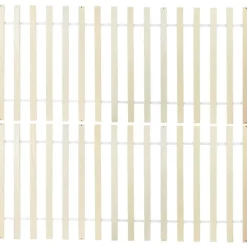 GIVERNY - Bed - Lichthout - 140 x 200 cm - Dennenhout