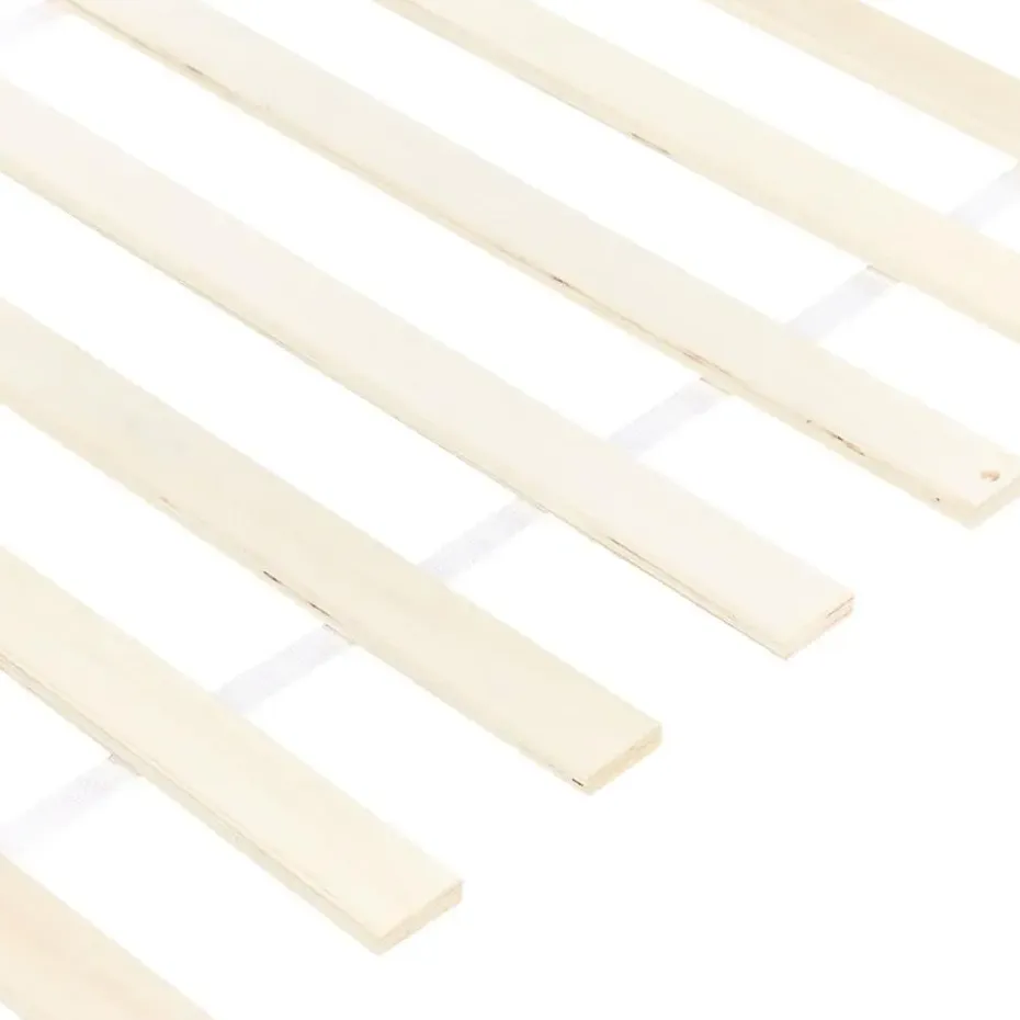 GIVERNY - Bed - Lichthout - 140 x 200 cm - Dennenhout