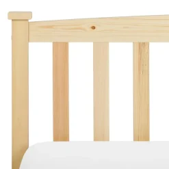 GIVERNY - Bed - Lichthout - 140 x 200 cm - Dennenhout