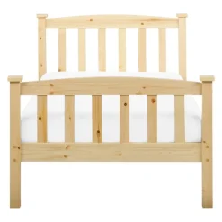 GIVERNY - Bed - Lichthout - 90 x 200 cm - Dennenhout