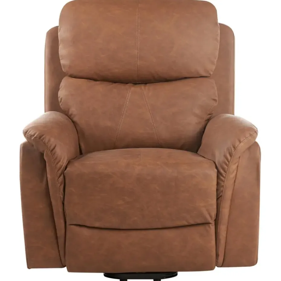 GLORIE - Massagestoel - Bruin - Kunstleer