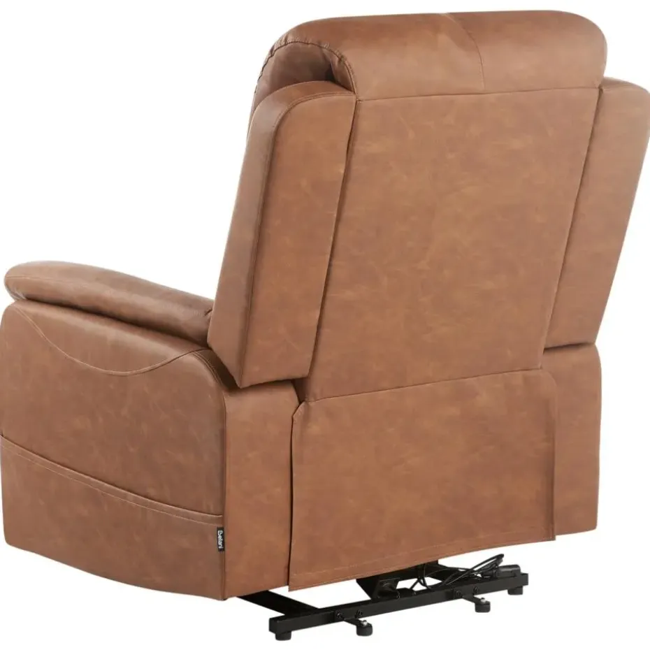 GLORIE - Massagestoel - Bruin - Kunstleer