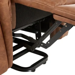 GLORIE - Massagestoel - Bruin - Kunstleer