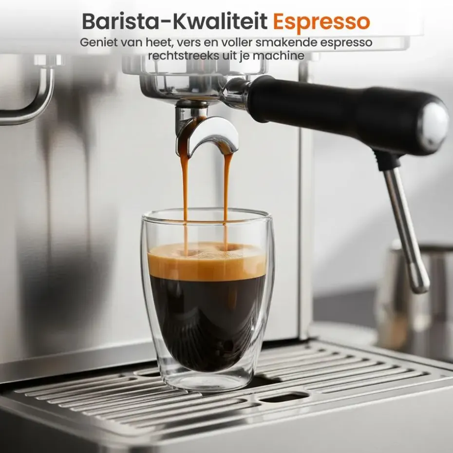 Goliving Dubbelwandige Koffieglazen - Kopjes - Glazen - Set Van 6