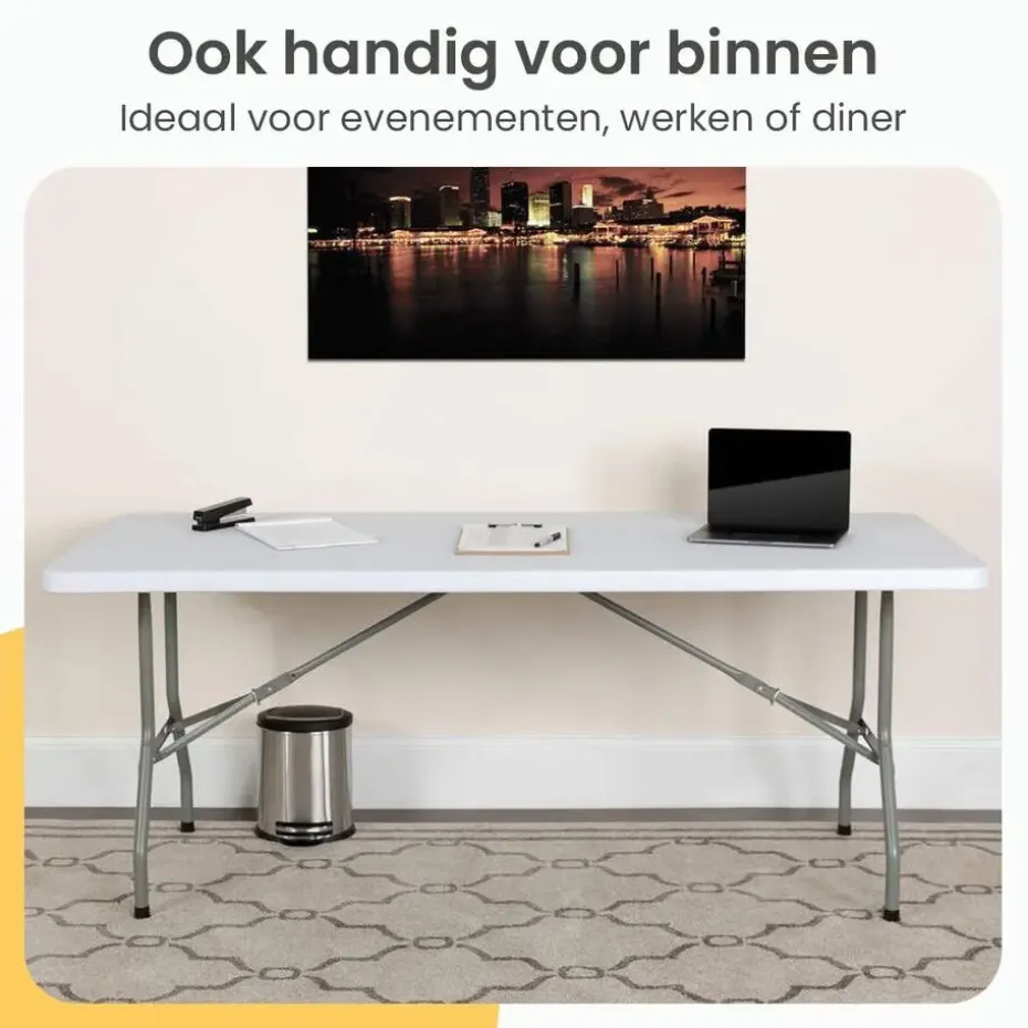 Goliving Inklapbare Tafel – Klaptafel – Campingtafel – Vouwtafel Buiten