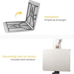 Goliving Inklapbare Tafel – Klaptafel – Campingtafel – Vouwtafel Buiten