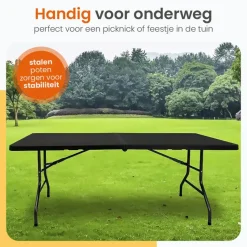 Goliving Inklapbare Tafel – Klaptafel – Campingtafel – Vouwtafel Buiten