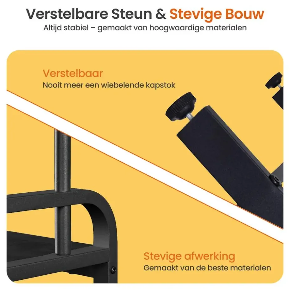 Goliving Kapstok - Garderoberek - Schoenenrek - Staand - Industrieel