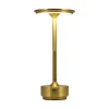 Goliving Tafellamp Op Accu - Oplaadbaar en Dimbaar - Hoogte 27 cm - Goud