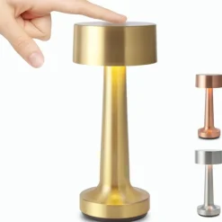 Goliving Tafellamp Oplaadbaar – Draadloos en dimbaar – Moderne touch lamp