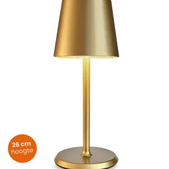 Goliving Tafellamp Oplaadbaar – Draadloos en dimbaar – Moderne touch lamp