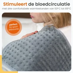 Goliving Warmtekussen - Warmte Kussen Voor Nek en Schouder - 3 Warmtestanden