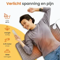 Goliving Warmtekussen - Warmte Kussen Voor Nek en Schouder - 3 Warmtestanden